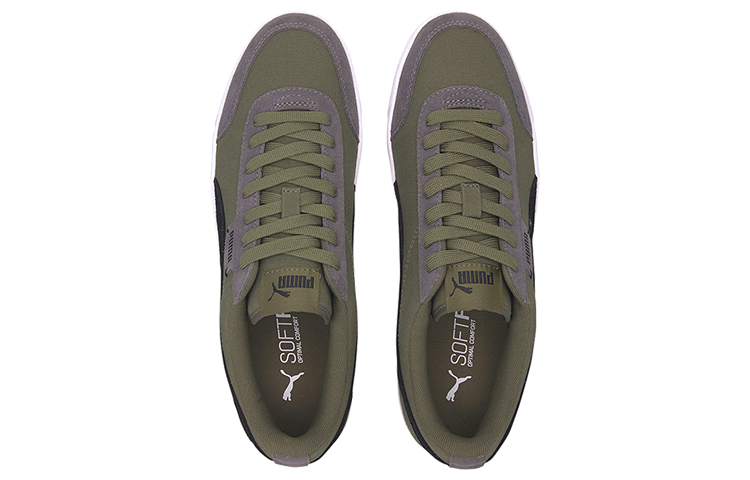 Lookbook Puma Court Legend Lo Cv Kasut Lari Rendah Hitam/Kelabu 371937-02