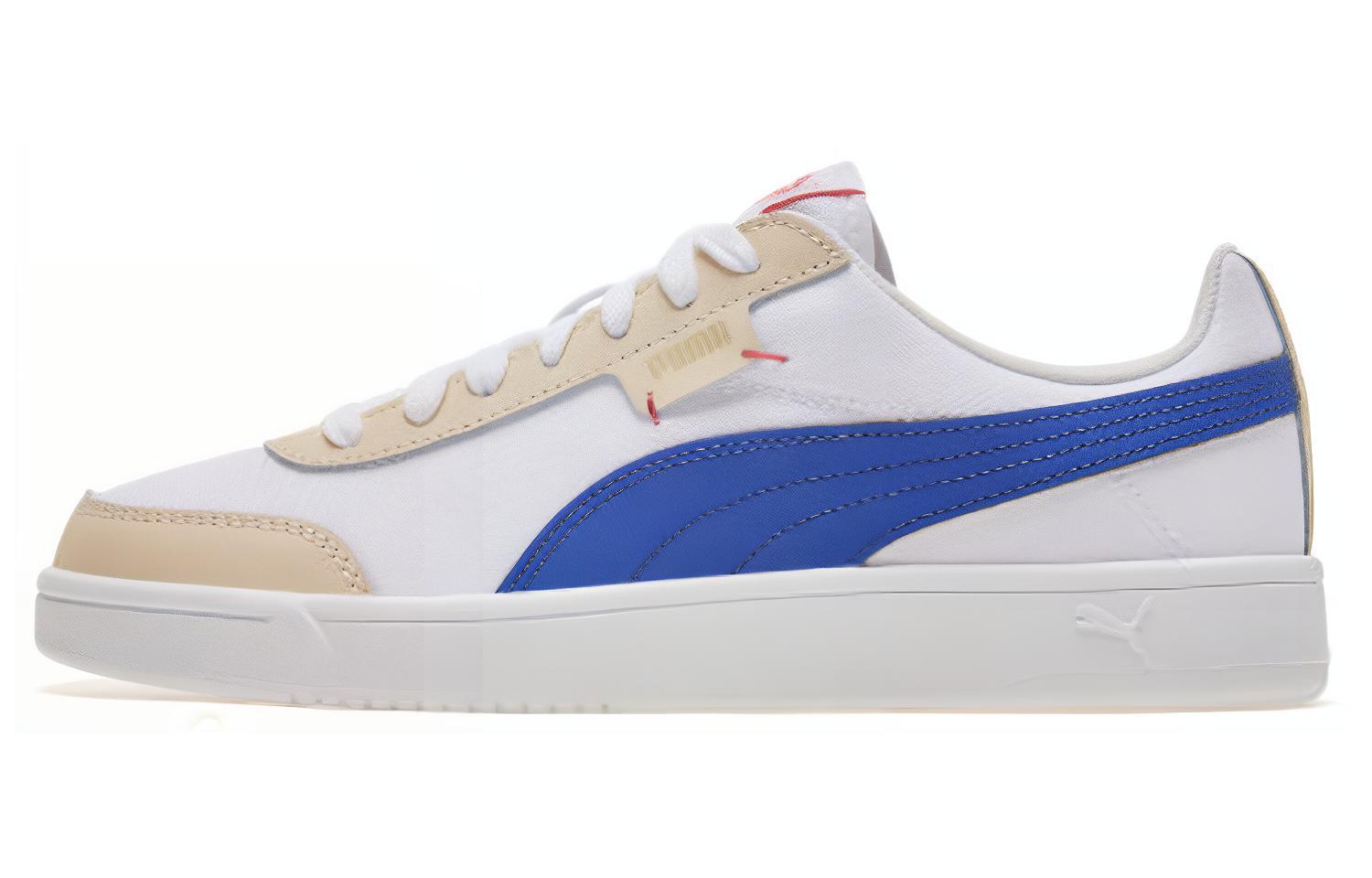 Puma Court Legend Lo CV Trainers 'White Blue' 371937-01