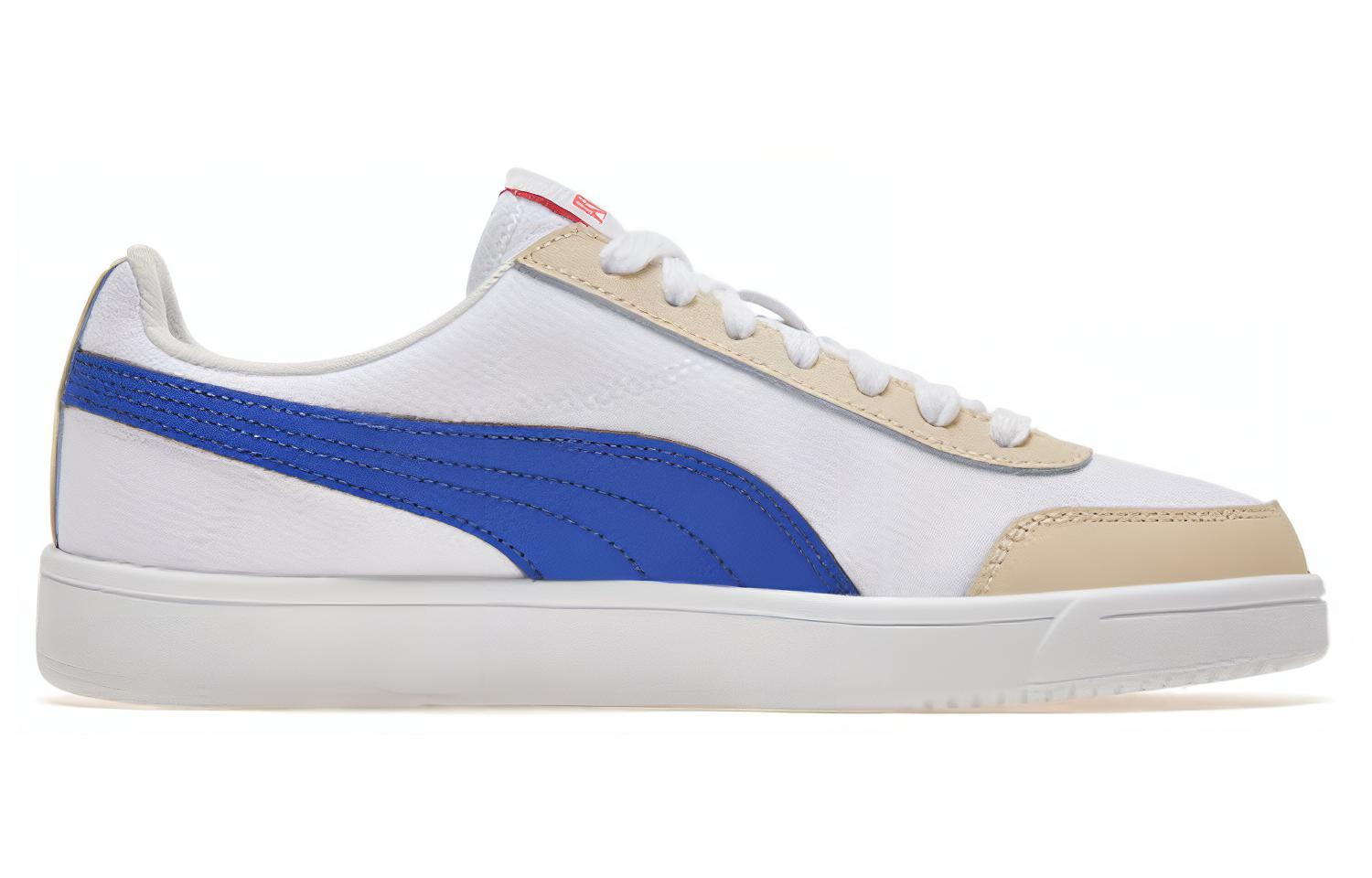 Order Puma Court Legend Lo CV Sneakers ''Wit Blauw'' 371937-01