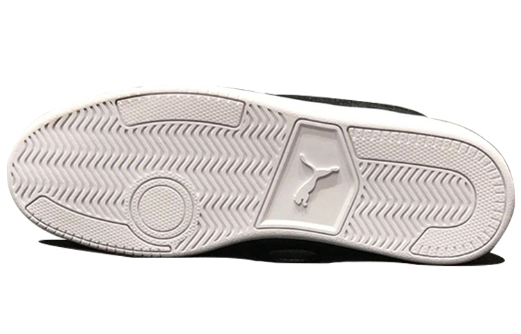 Shop PUMA Court Legend 復古休閒 低筒 板鞋 男款 黑色