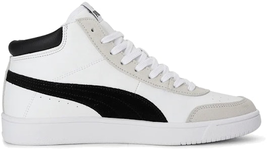 PUMA 波麗馬 Court Legend Sl Collar 復古經典 休閒 中筒 板鞋 男款 黑白灰 Order PUMA 波麗馬 Court Legend Sl Collar 復古經典 休閒 中筒 板鞋 男款 黑白灰