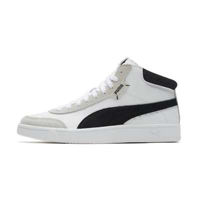 Puma Court Legend Mid 'White Black'