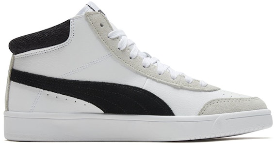 푸마 코트 레전드 미드 '화이트 블랙' 371119-02 Order 푸마 코트 레전드 미드 '화이트 블랙' 371119-02