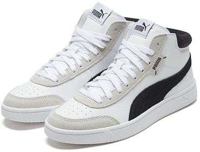 푸마 코트 레전드 미드 '화이트 블랙' 371119-02 Lookbook 푸마 코트 레전드 미드 '화이트 블랙' 371119-02