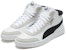 Puma Court Legend Mid 'Putih Hitam' 371119-02