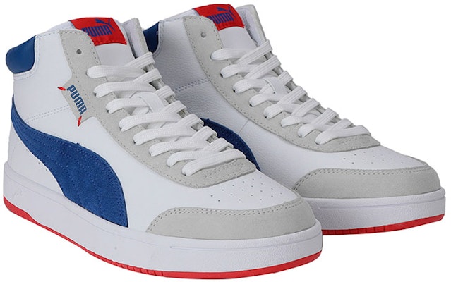 Puma Court Legend Sl Collar 'White Gray Blue' 373750-05 Lookbook Puma Court Legend Sl Collar 'White Gray Blue' 373750-05