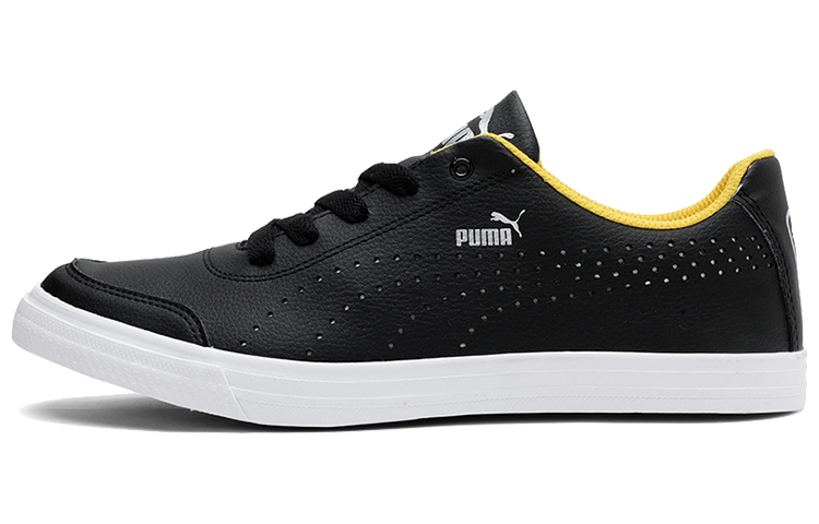 Puma Court Maze Vulc Sl V4 Idp 'Black White Yellow' 373601-01