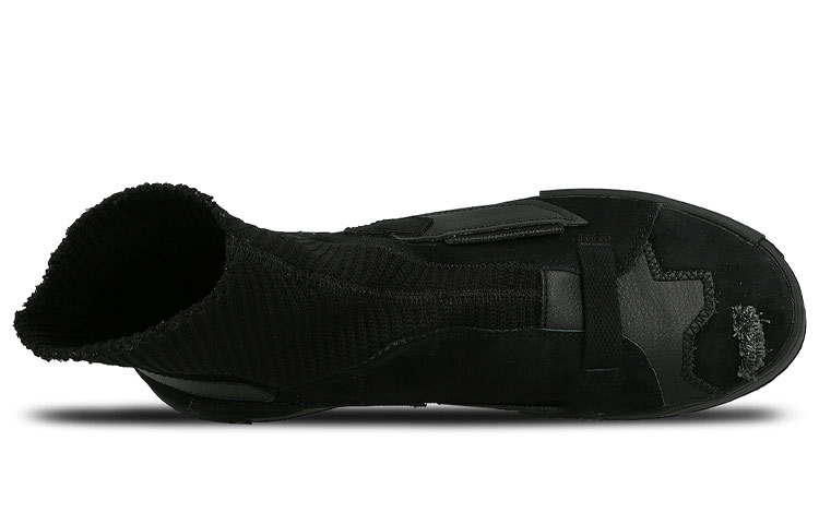 Lookbook 푸마 코트 플랫폼 블랙 하이탑 (Puma Court Platform Black Hightop) 365891-01