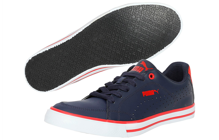 Lookbook 彪马Court Point Vulc Idp蓝/红色运动鞋 364519-03