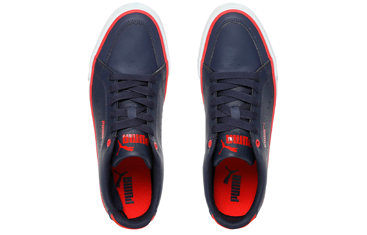 Shop 彪马Court Point Vulc Idp蓝/红色运动鞋 364519-03