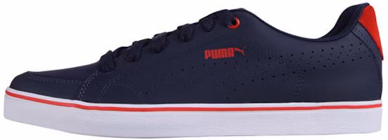 Puma Court Point Vulc Perf 'Blue Red' 357593-07 Puma Court Point Vulc Perf 'Blue Red' 357593-07