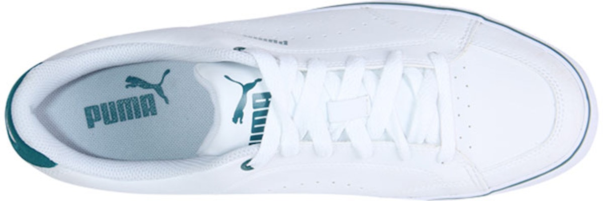 Puma Court Point Vulc Perf 'White Green' 357593-08 Lookbook Puma Court Point Vulc Perf 'White Green' 357593-08