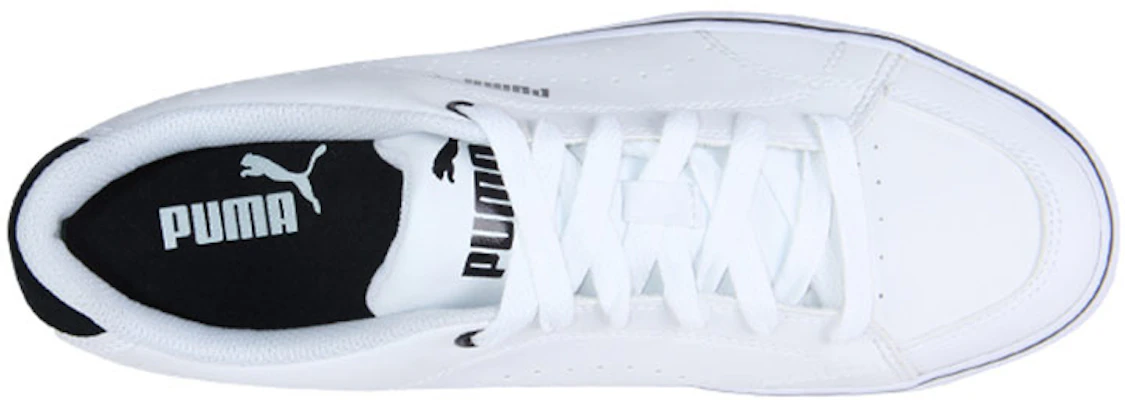 Puma Court Point Vulc Perf Sneakers Putih/Hitam 357593-09 Shop Puma Court Point Vulc Perf Sneakers Putih/Hitam 357593-09
