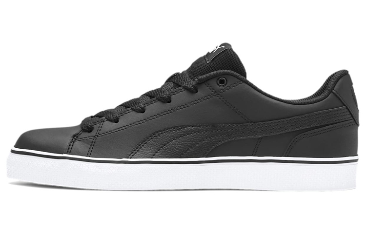 Buy PUMA Court Point Vulc V2 復古休閒 低幫 板鞋 男女同款 黑