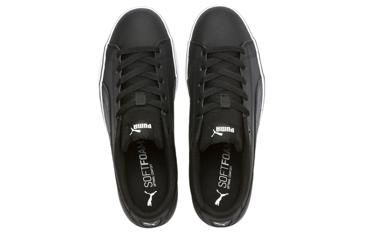 Order PUMA Court Point Vulc V2 復古休閒 低幫 板鞋 男女同款 黑