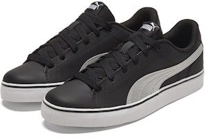 푸마 코트포인트 Vulc V2 블랙/화이트 실버 로우 캐주얼 보드화 362946-11 Lookbook 푸마 코트포인트 Vulc V2 블랙/화이트 실버 로우 캐주얼 보드화 362946-11