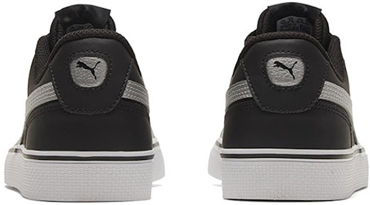 Puma Court Point Vulc V2 黑白银色低帮休闲滑板鞋 362946-11 Purchase Puma Court Point Vulc V2 黑白银色低帮休闲滑板鞋 362946-11