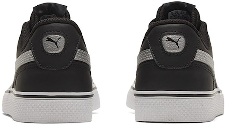 Puma Court Point Vulc V2 Black/White/Silvery Low Casual Board Shoes 362946-11 Purchase Puma Court Point Vulc V2 Black/White/Silvery Low Casual Board Shoes 362946-11