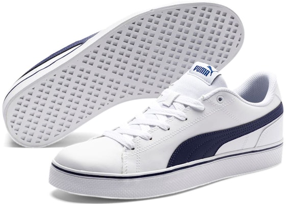 Puma Court Point Vulc V2 'White Blue' 362946-08 Order Puma Court Point Vulc V2 'White Blue' 362946-08