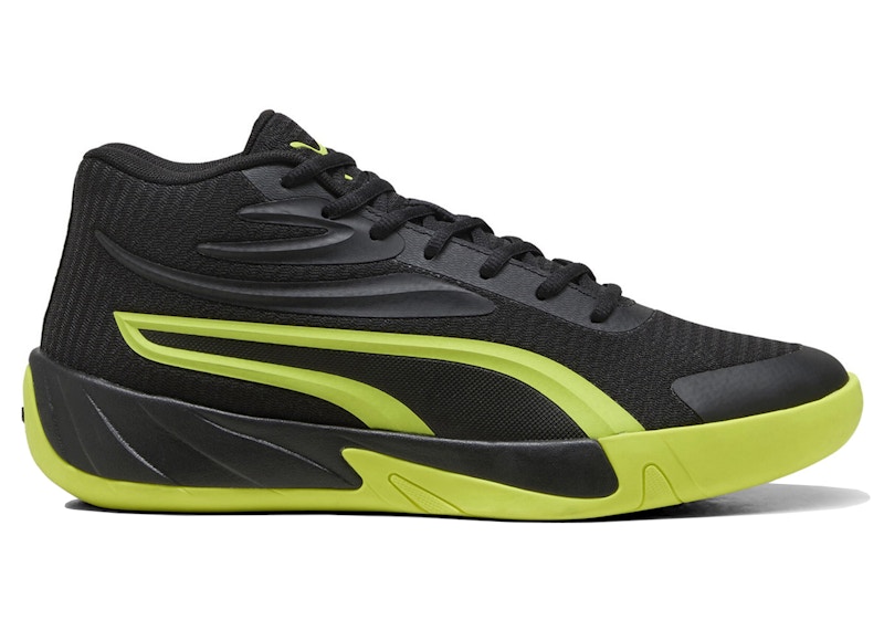 Puma Court Pro 'Black Electric Lime'