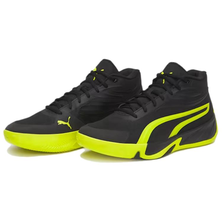 Lookbook Puma Court Pro ''Schwarz Electric Lime'' 310829-03