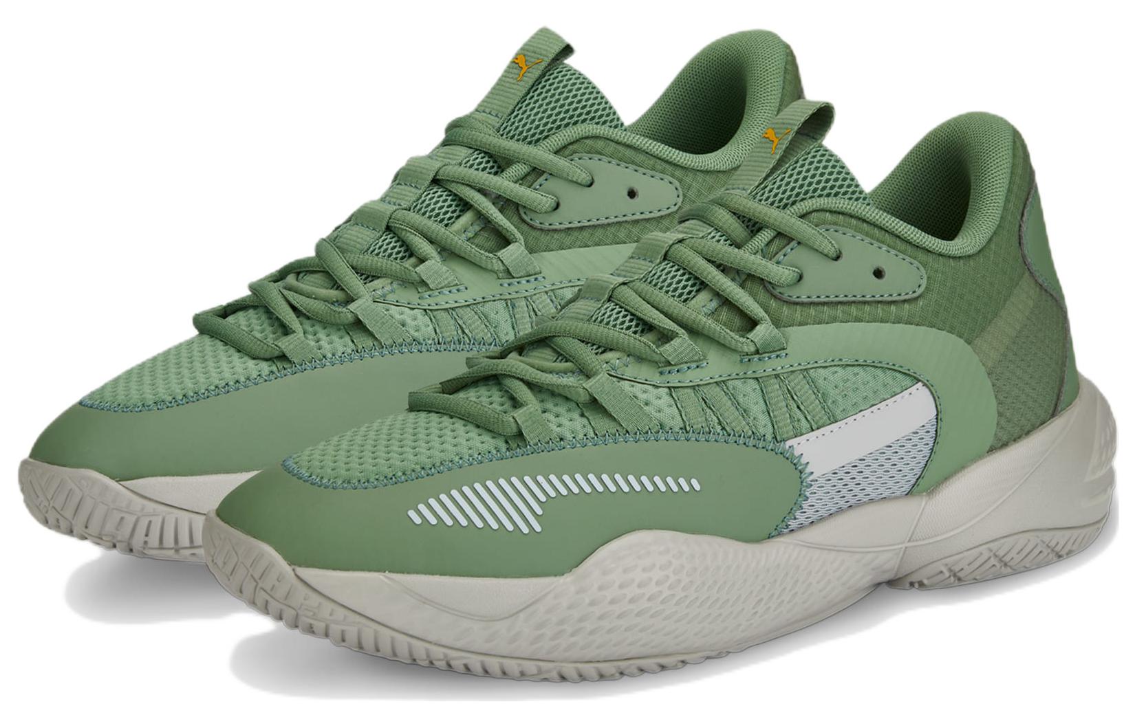 Lookbook Puma Court Rider 2.0 'Hijau Pudar' 376646-16