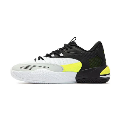 Puma Court Rider 2.0 'White Black Yellow Alert'