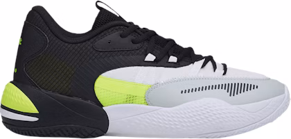 Puma Court Rider 2.0 'White Black Yellow Alert' 376646-08 Puma Court Rider 2.0 'White Black Yellow Alert' 376646-08