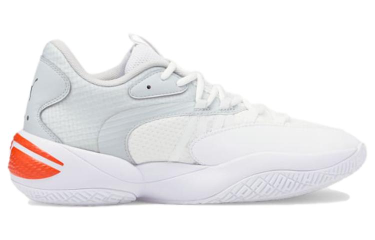 Order 푸마 코트라이더 2.0 화이트/그레이/레드 (Puma Court Rider 2.0 화이트/그레이/레드) 376646-02
