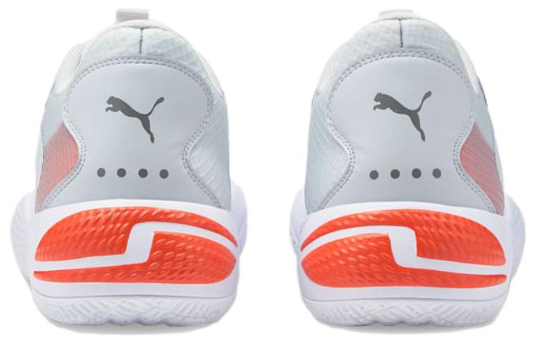 Shop 푸마 코트라이더 2.0 화이트/그레이/레드 (Puma Court Rider 2.0 화이트/그레이/레드) 376646-02