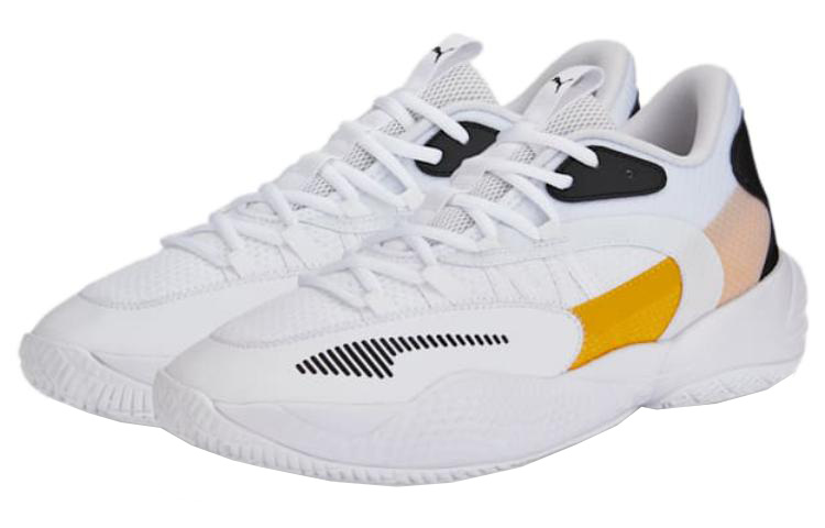 Lookbook Puma Court Rider 2.0「白光譜黃」376646-13