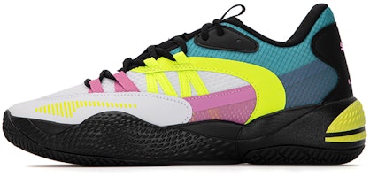 Puma Court Rider 2.0 'White Yellow Alert' 376877-01 Puma Court Rider 2.0 'White Yellow Alert' 376877-01