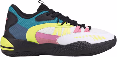 Puma Court Rider 2.0 'White Yellow Alert' 376877-01 Puma Court Rider 2.0 'White Yellow Alert' 376877-01