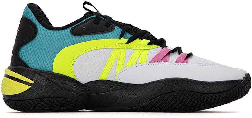 Puma Court Rider 2.0 '白黄警报'篮球鞋 376877-01 Order Puma Court Rider 2.0 '白黄警报'篮球鞋 376877-01