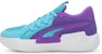 Puma Court Rider Chaos 'Aqua Cerah Ungu Glimmer' 379013-06