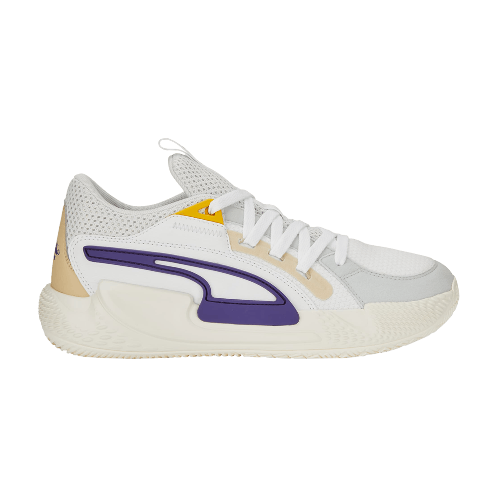 Puma clyde hardwood lakers best sale