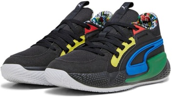 彪马 Court Rider Chaos「垃圾话 - 黑色」篮球鞋 379137-01 Lookbook 彪马 Court Rider Chaos「垃圾话 - 黑色」篮球鞋 379137-01