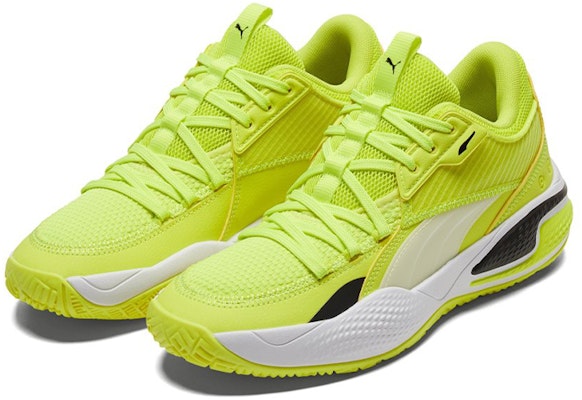 Puma Court Rider I 'Yellow Glow' Kasut Sukan Lelaki Kuning Bersinar 195634-06 Lookbook Puma Court Rider I 'Yellow Glow' Kasut Sukan Lelaki Kuning Bersinar 195634-06