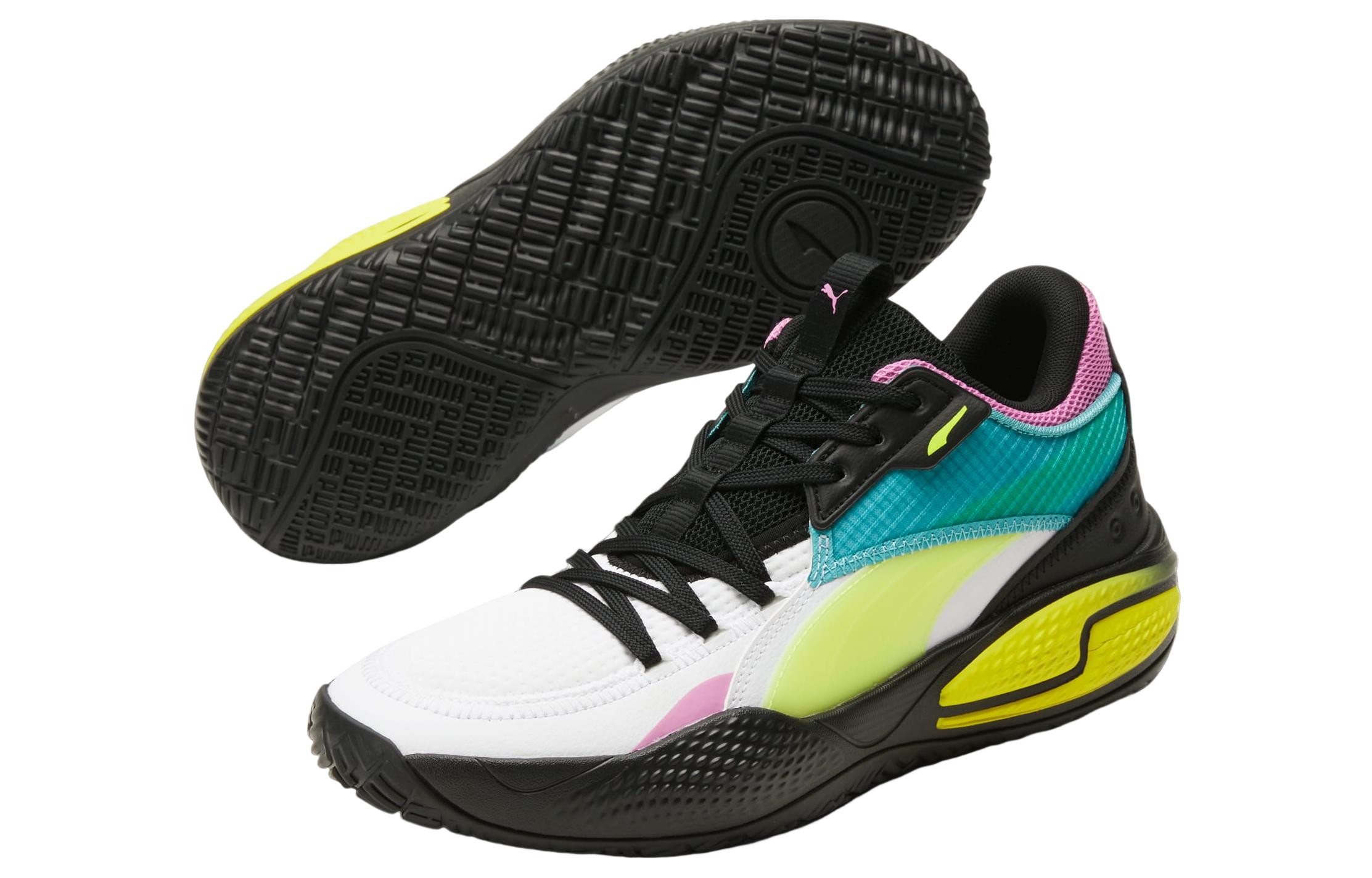 Purchase プーマ コートライダー SWxP 白/黄 377420-01