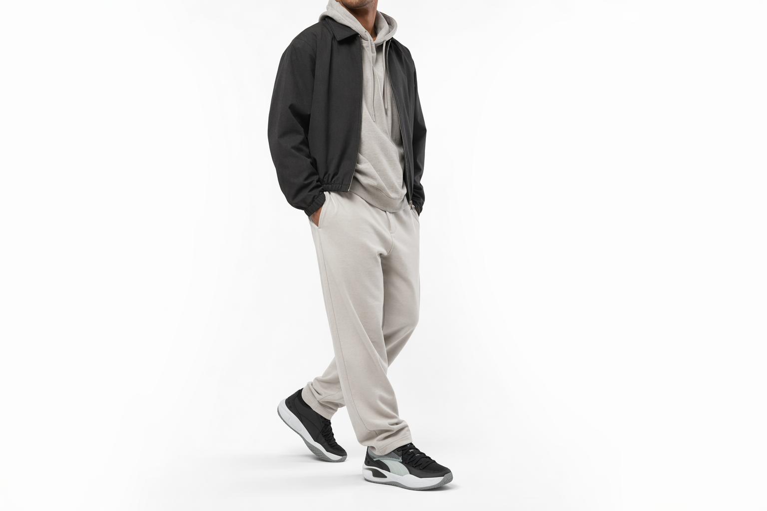 Order Puma Court Rider Team ''Noir Blanc'' 195660-06