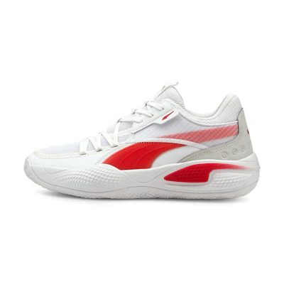 Puma Court Rider Team 'White High Risk Red'