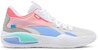 Puma Court Rider Twofold 'Nimbus Cloud Elektro Purple' dalam Bahasa Melayu. 195658-02
