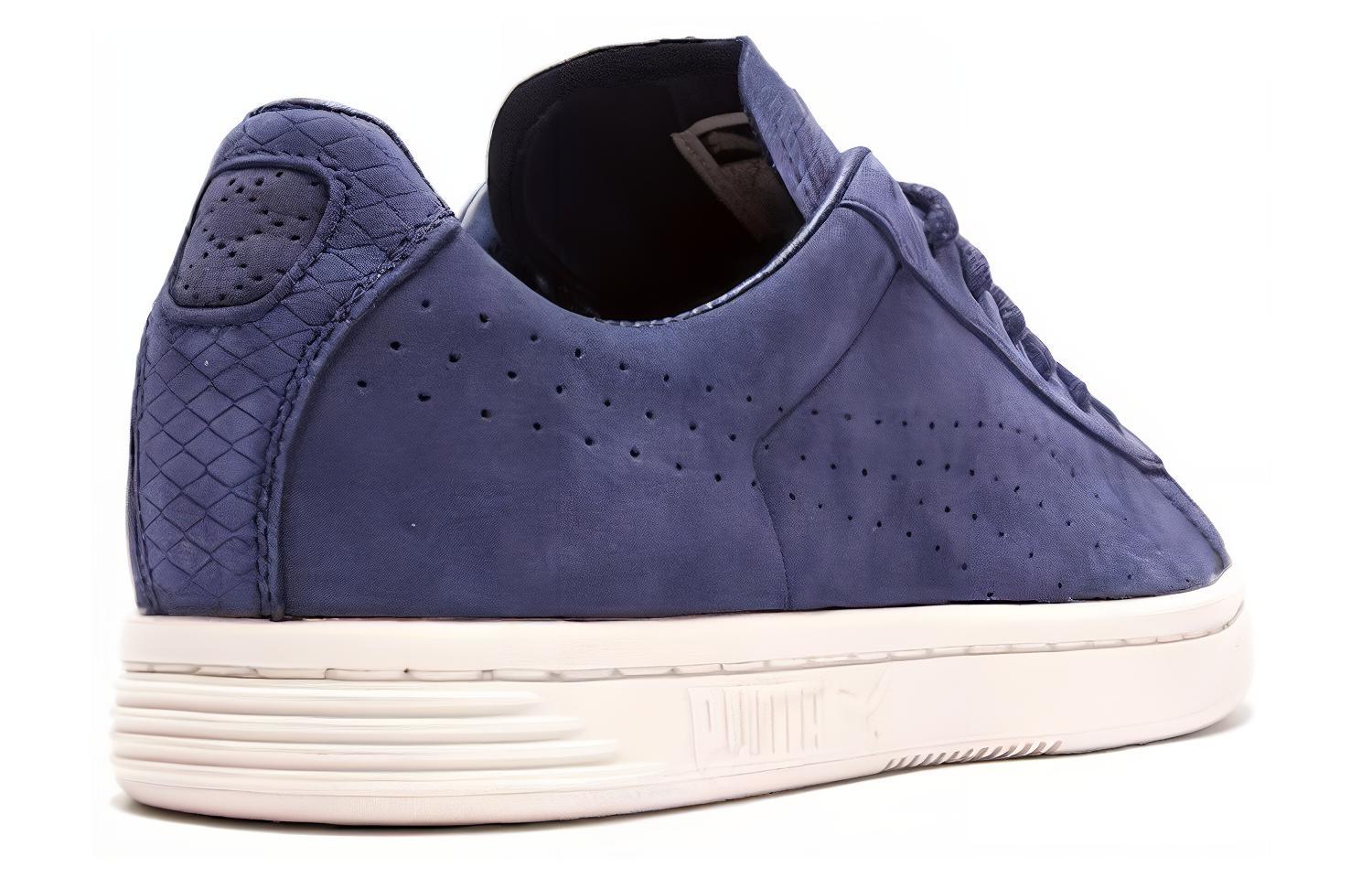 Lookbook プーマ コートスター エンボス ブルー (Puma Kōtosutā Enbosu Burū) 357746-03