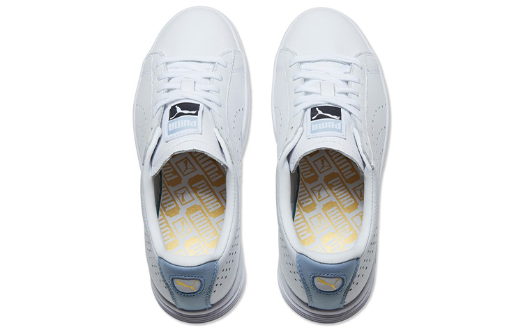 Lookbook Puma Court Star NM ''Blanc Crème Bleu'' 357883-15