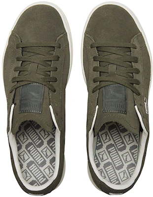 Puma Court Star Low Suede Vert/Blanc Chaussures Casual et de Skate. 366610-02 Shop Puma Court Star Low Suede Vert/Blanc Chaussures Casual et de Skate. 366610-02