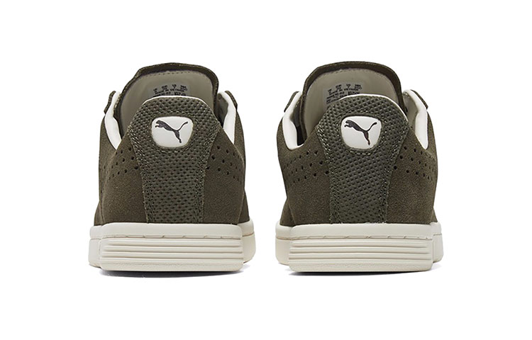 Purchase Puma Court Star Low Suede Vert/Blanc Chaussures Casual et de Skate. 366610-02