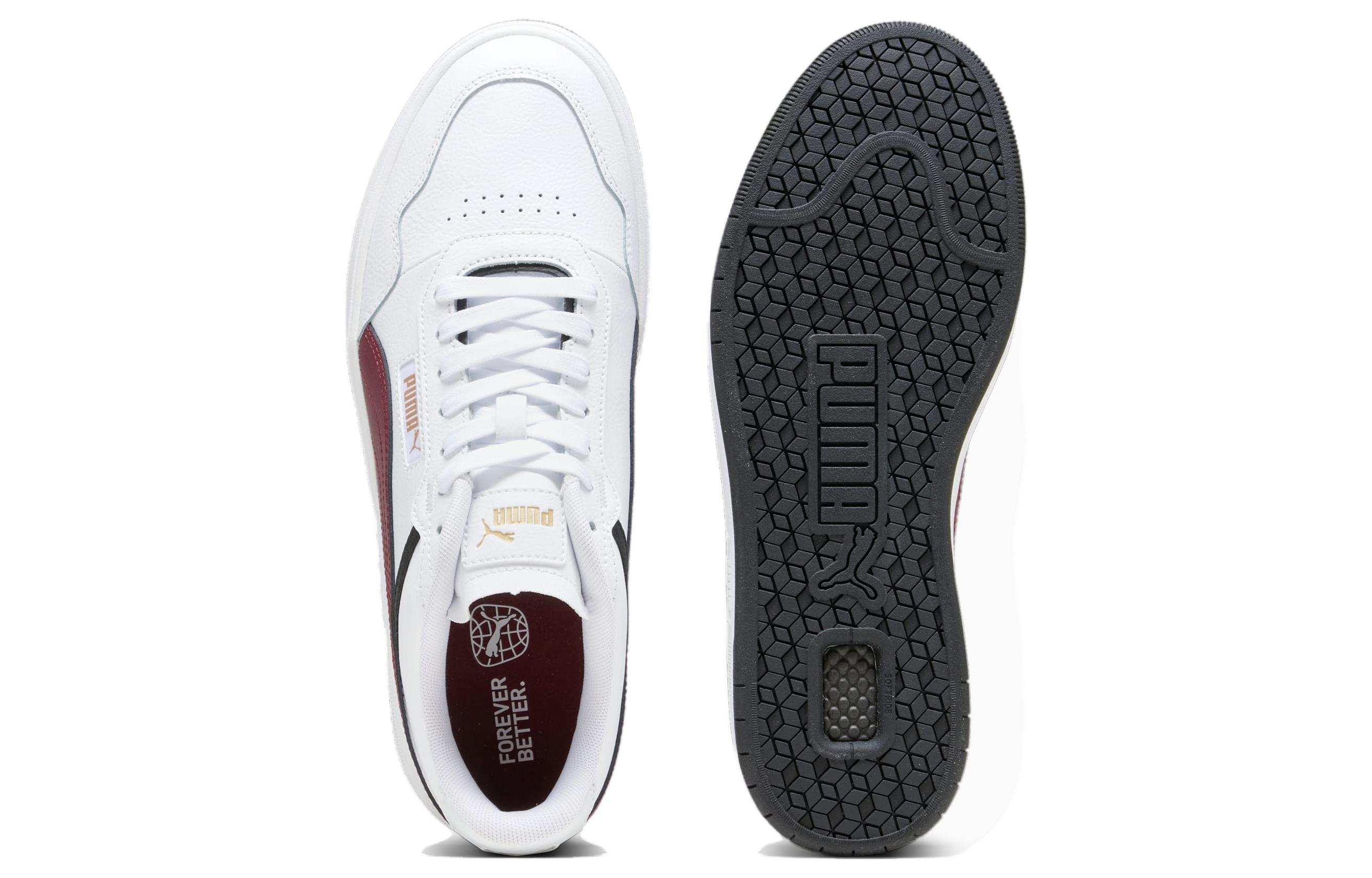 Shop Puma Court Ultra '白色暗紅玉' 389368-10