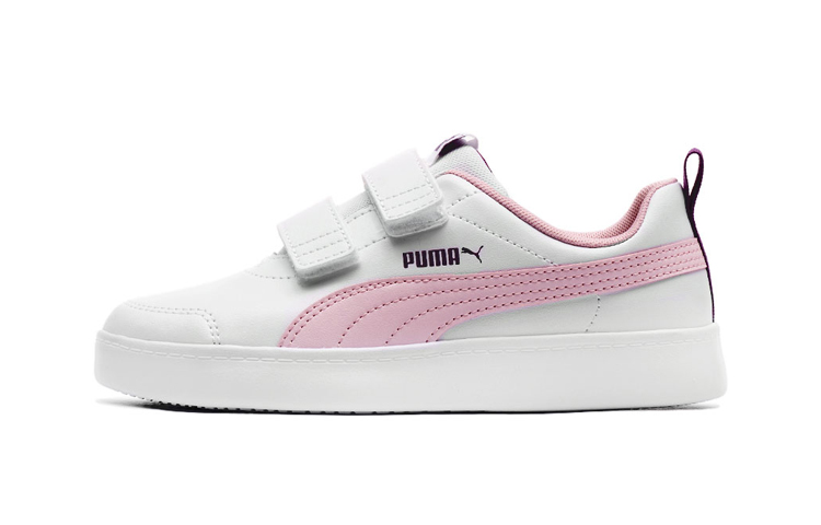 Puma Courtflex v2 V Jr 'White Pink Lady' 371543-15