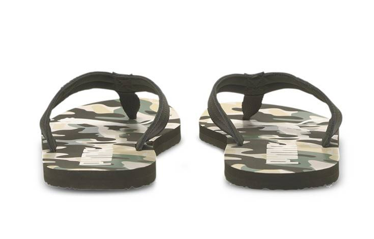 Shop Puma Cozy Flip Rebfl Sandals Black/Green 372283-01