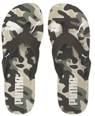 Puma Cozy Flip Rebfl Sandals Black/Green 372283-01 Lookbook Puma Cozy Flip Rebfl Sandals Black/Green 372283-01